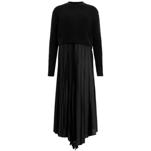 Allsaints Jax 2-In-1 Pleated Maxi Dress